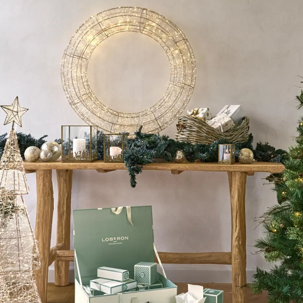 Lot de 3 photophores Solenda