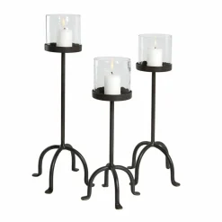 Lot de 3 photophores Tanbira