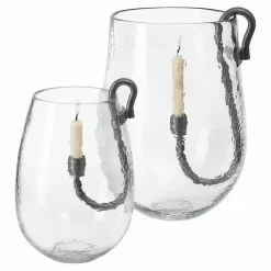 Lot de 2 photophores Vermand