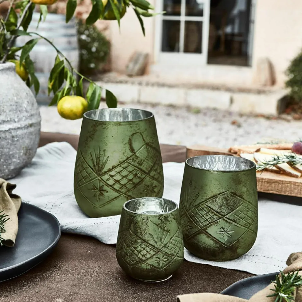 Lot de 3 photophores Vitas