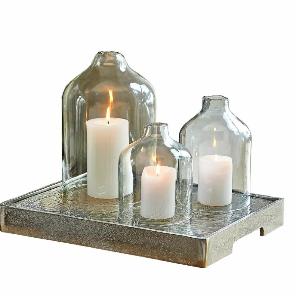 Lot de 3 photophores Xalvent