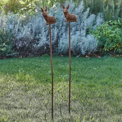 Lot de 2 piques de jardin Dariyah