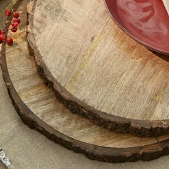 Lot de 2 planches en bois Danice