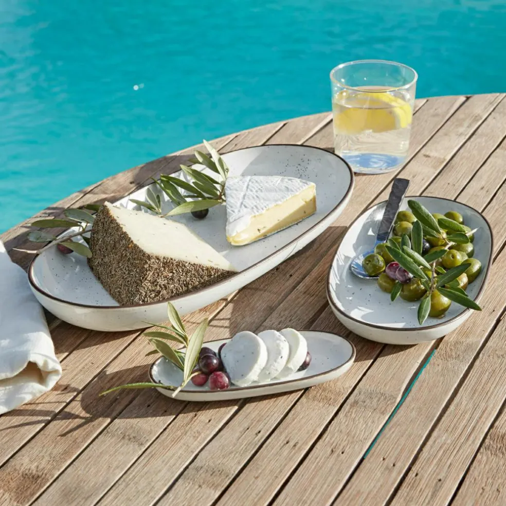 Lot de 3 plateaux de service Biarré