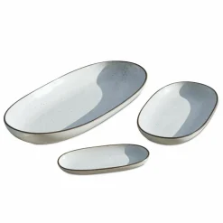 Lot de 3 plateaux de service Biarré
