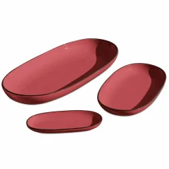 Lot de 3 plateaux de service Biarré