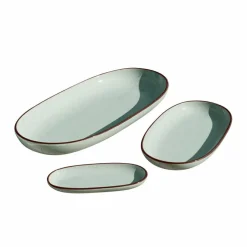 Lot de 3 plateaux de service Biarré