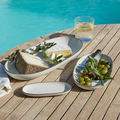 Lot de 3 plateaux de service Biarré