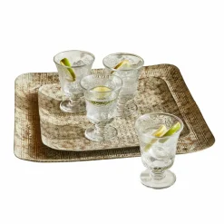 Lot de 2 plateaux Farouq