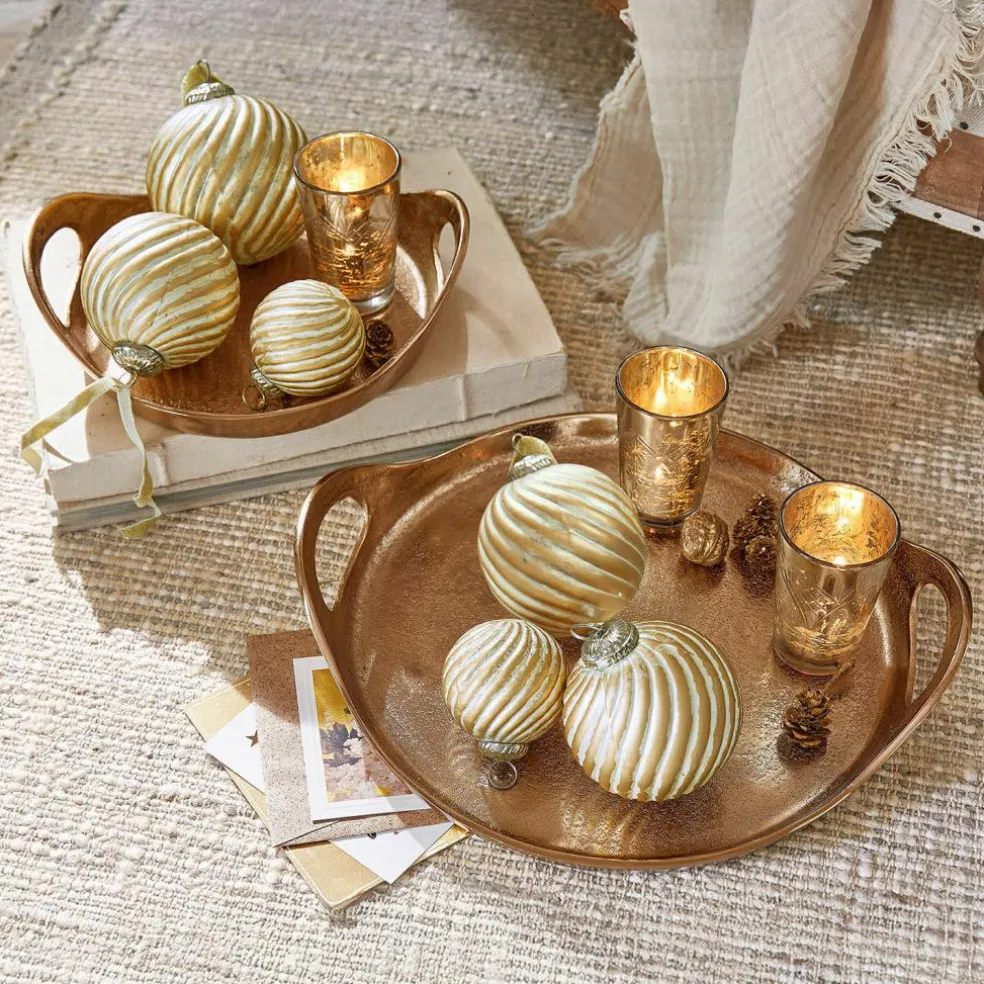 Lot de 2 plateaux Tiavela