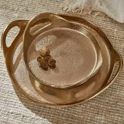 Lot de 2 plateaux Tiavela