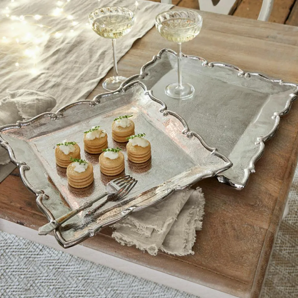 Lot de 2 plateaux Trevor