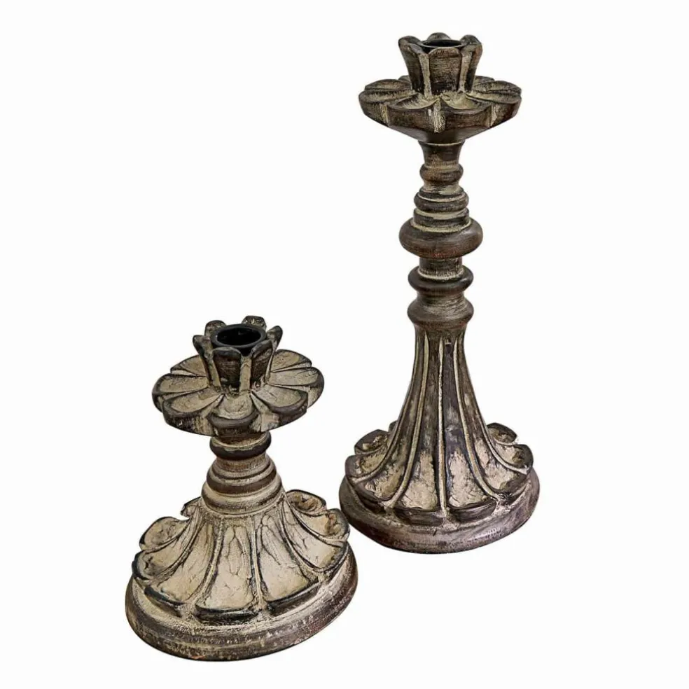 Lot de 2 porte-bougies Tocantins