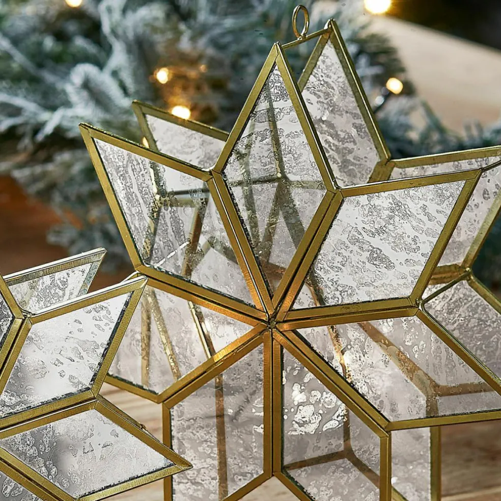 Lot de 2 porte-bougies Zaydan