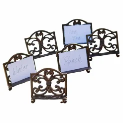 Lot de 6 porte-cartes Plesnois