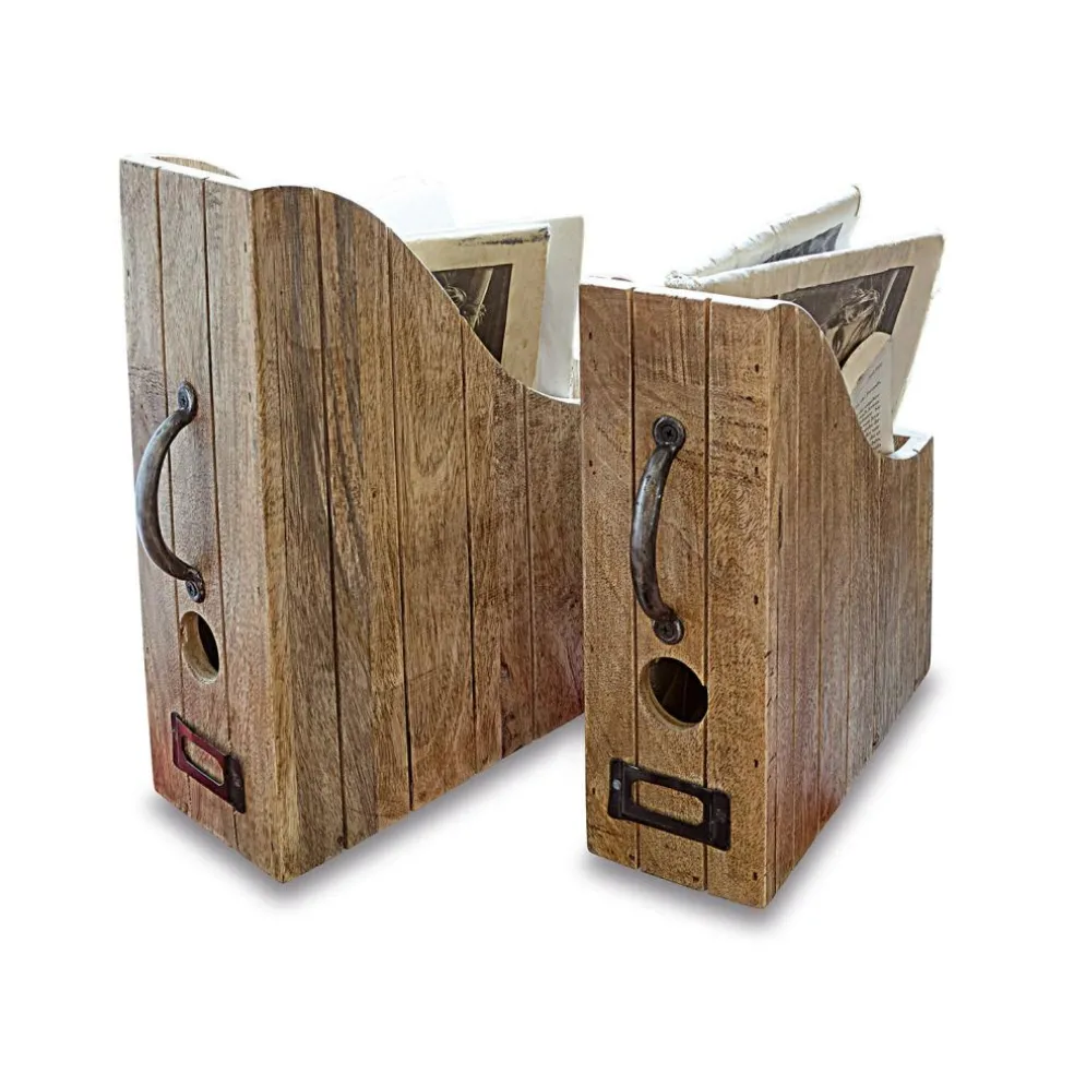 Lot de 2 porte-revues Kardifa