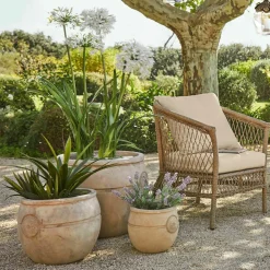 Lot de 3 pots de fleurs Clorivon