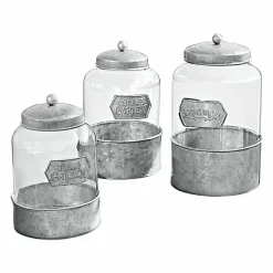 Lot de 3 pots Jaubert
