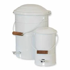 Lot de 2 poubelles Pernell