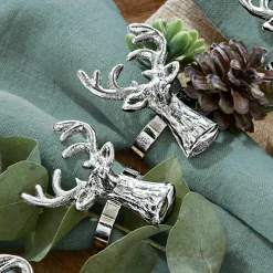 Lot de 6 ronds de serviettes Bisoro