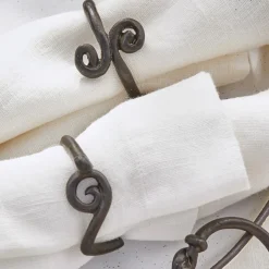 Lot de 4 ronds de serviettes Astor