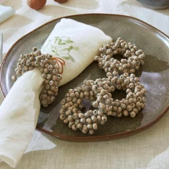 Lot de 4 ronds de serviettes Costavio