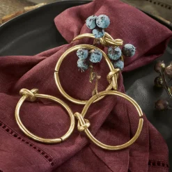 Lot de 4 ronds de serviettes Motje