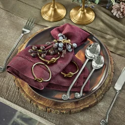 Lot de 4 ronds de serviettes Motje