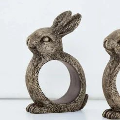 Lot de 4 ronds de serviettes Bresanto