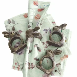 Lot de 4 ronds de serviettes Bresanto