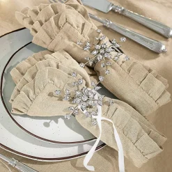 Lot de 2 ronds de serviette Sophie