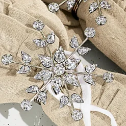 Lot de 2 ronds de serviette Sophie