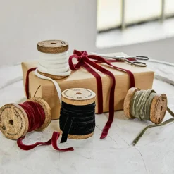 Lot de 4 rubans de velours Hilary