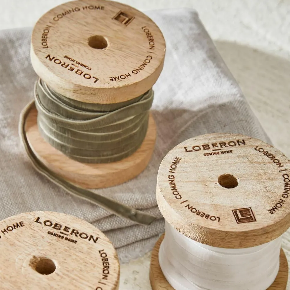 Lot de 4 rubans de velours Hilary