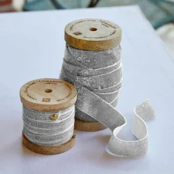 Lot de 2 rubans en velours Risorio