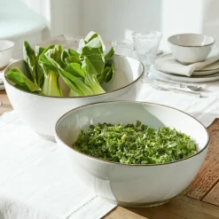 Lot de 2 saladiers Biarré