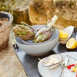 Lot de 2 saladiers Biarré