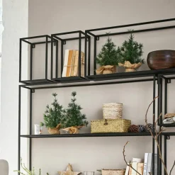 Lot de 4 sapins décoratifs Millies