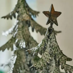 Lot de 2 sapins décoratifs Cour