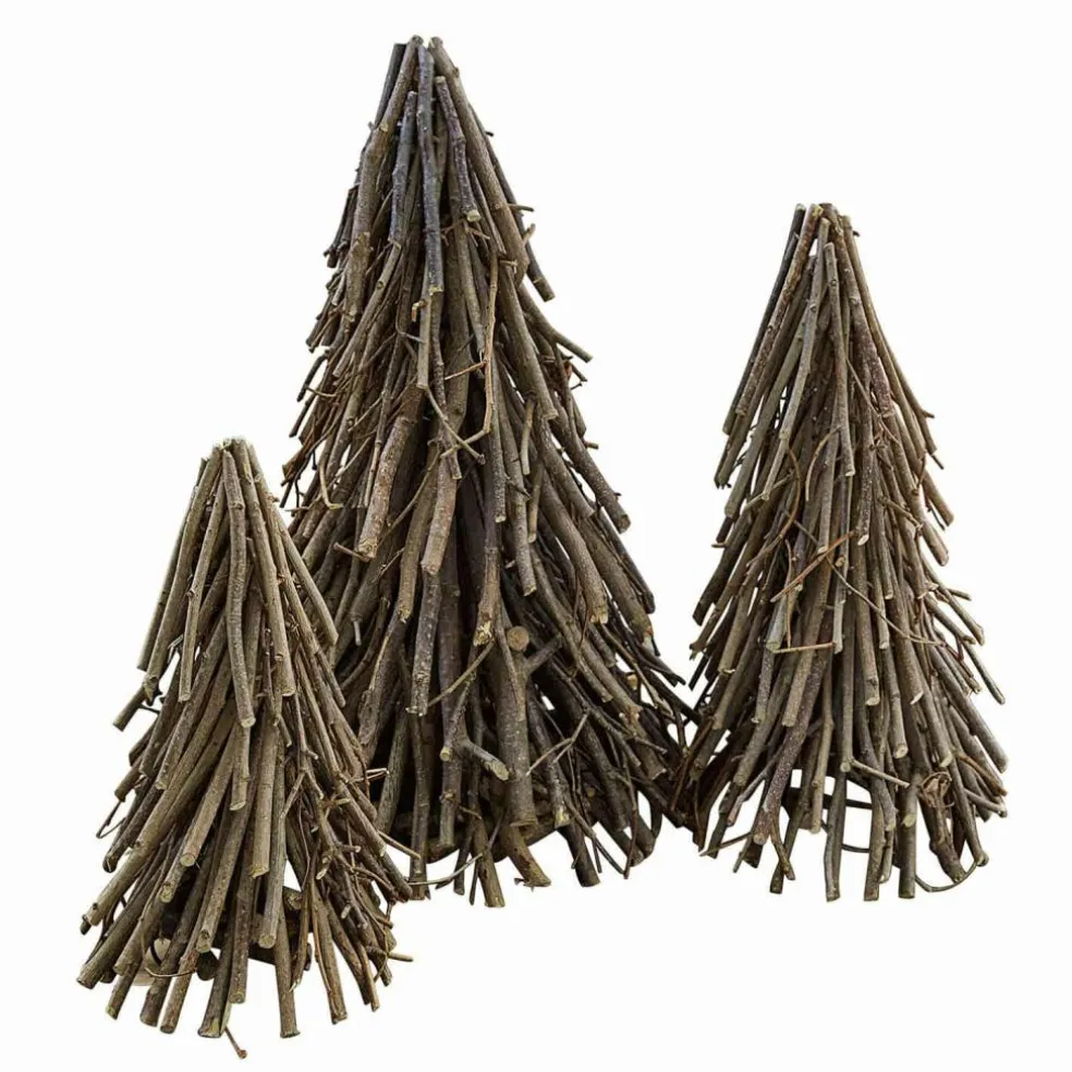 Lot de 3 sapins décoratifs Orilev
