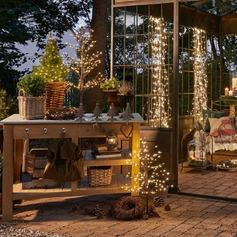 Lot de 2 sapins décoratifs Hellerud