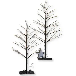Lot de 2 sapins décoratifs Hellerud