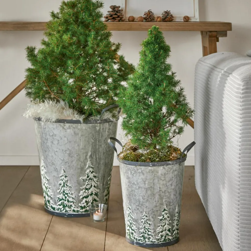 Lot de 2 seaux Pavie