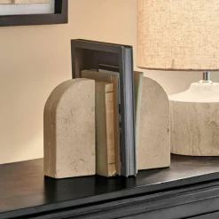 Lot de 2 serre-livres Caleneuve