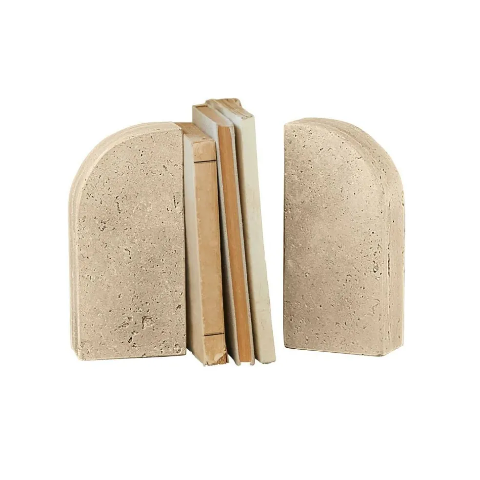 Lot de 2 serre-livres Caleneuve