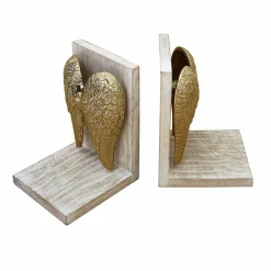 Lot de 2 serre-livres Lunelles