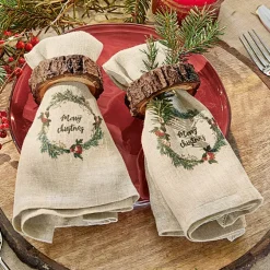 Lot de 2 serviettes de table Halofay