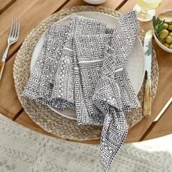 Lot de 4 serviettes de table Quentinelle