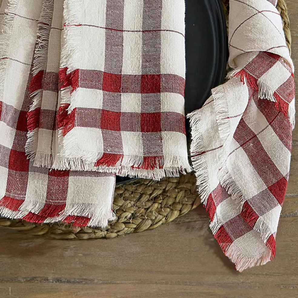 Lot de 4 serviettes de table Zarella