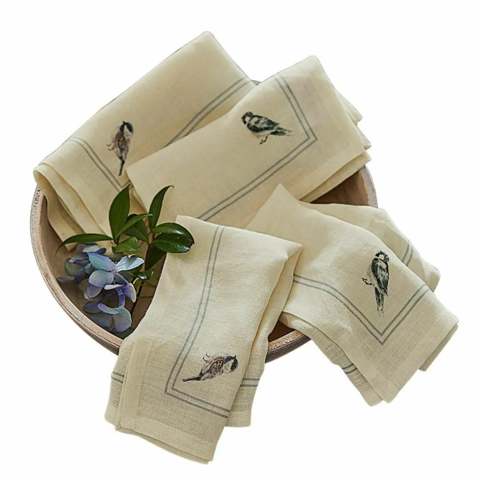 Lot de 4 serviettes de table Taralga